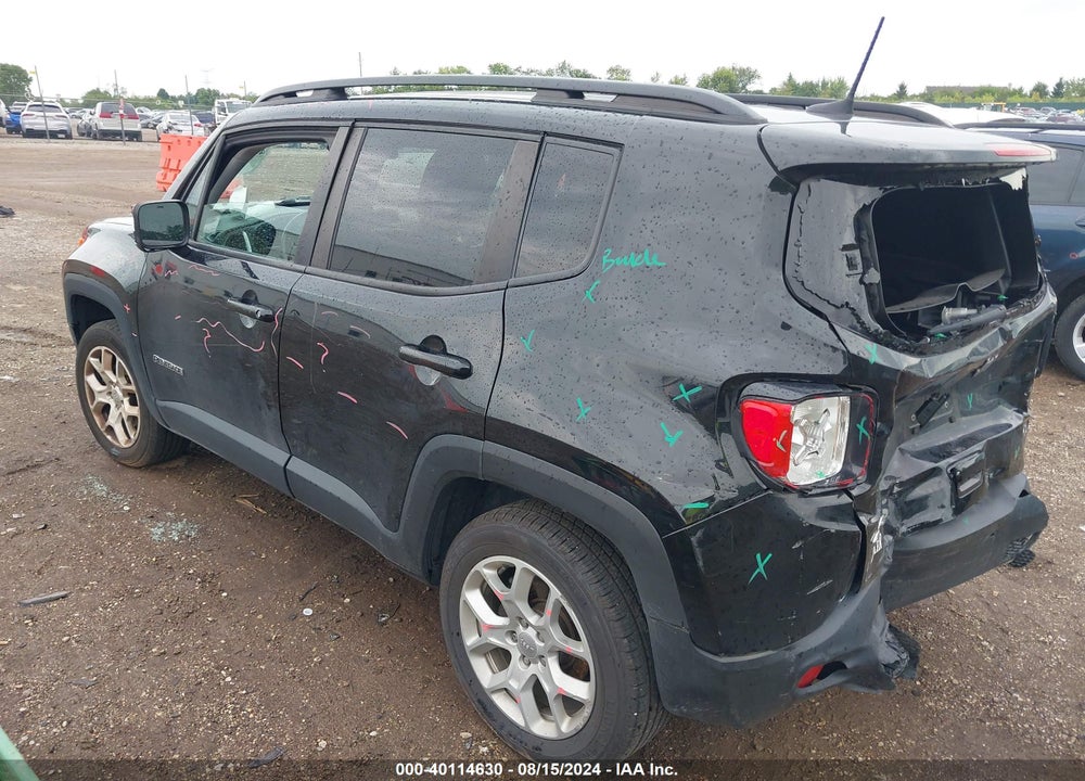 2018 JEEP RENEGADE LATITUDE 4X4 VIN: ZACCJBBB5JPJ38145