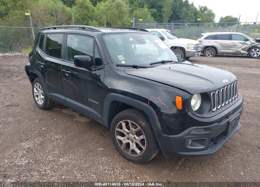 2018 JEEP RENEGADE LATITUDE 4X4 VIN: ZACCJBBB5JPJ38145