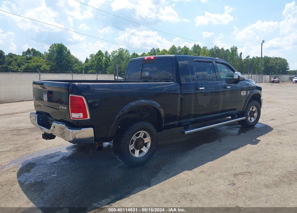 2013 RAM 2500 LAIE LONGHORN VIN: 3C6UR5PL9DG544767