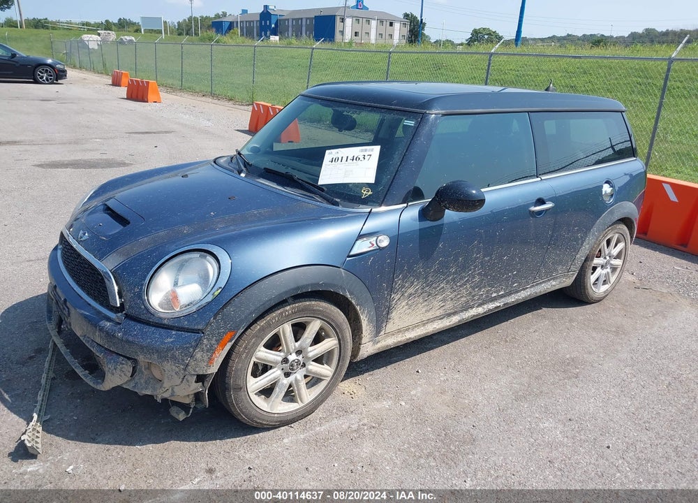 2011 MINI COOPER S CLUBMAN VIN: WMWZG3C55BTY31049