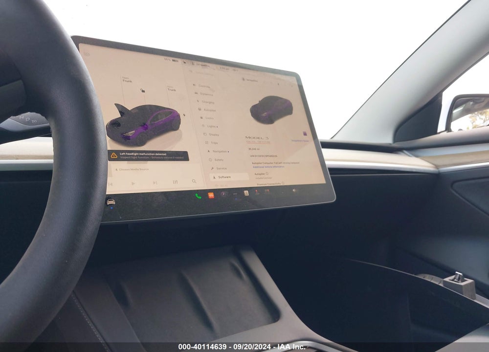 2023 TESLA MODEL 3 PERFORMANCE DUAL MOTOR ALL-WHEEL DRIVE VIN: 5YJ3E1EC3PF465035