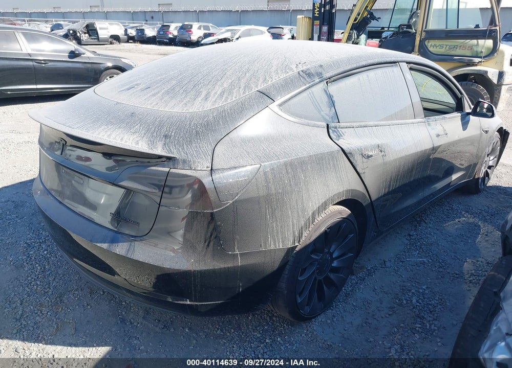 2023 TESLA MODEL 3 PERFORMANCE DUAL MOTOR ALL-WHEEL DRIVE VIN: 5YJ3E1EC3PF465035