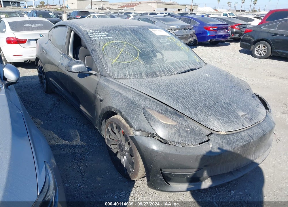 2023 TESLA MODEL 3 PERFORMANCE DUAL MOTOR ALL-WHEEL DRIVE VIN: 5YJ3E1EC3PF465035