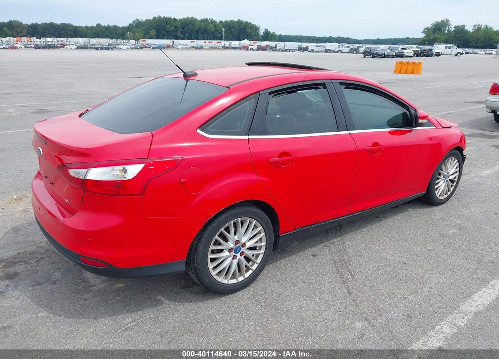 2012 FORD FOCUS SEL VIN: 1FAHP3H23CL200806