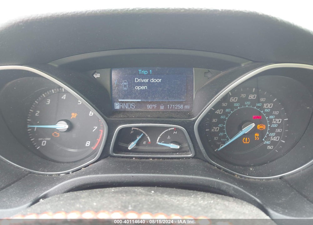 2012 FORD FOCUS SEL VIN: 1FAHP3H23CL200806