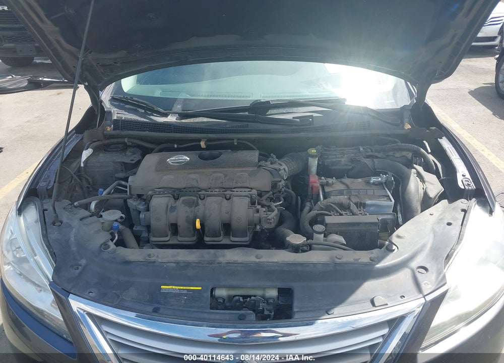 2014 NISSAN SENTRA SV VIN: 3N1AB7AP9EL657332