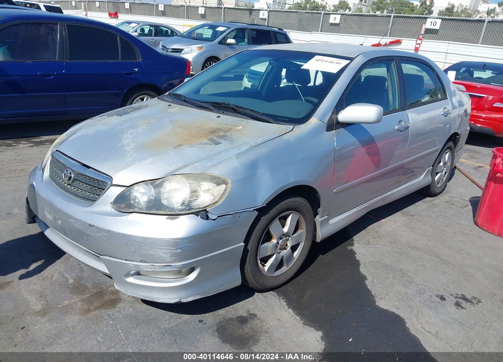2006 TOYOTA COROLLA S VIN: 1NXBR32E36Z601599