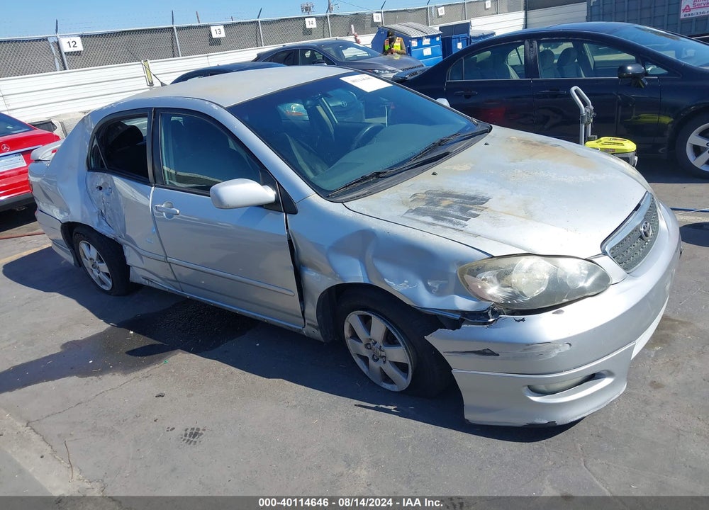 2006 TOYOTA COROLLA S VIN: 1NXBR32E36Z601599