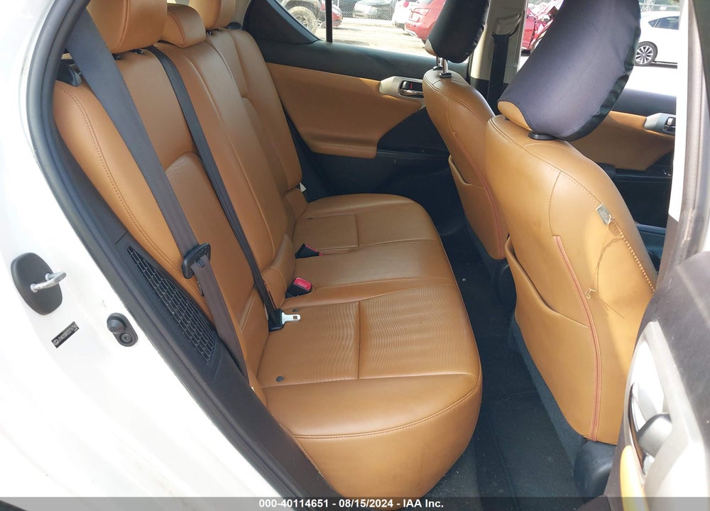 2013 LEXUS CT 200H VIN: JTHKD5BH2D2167160