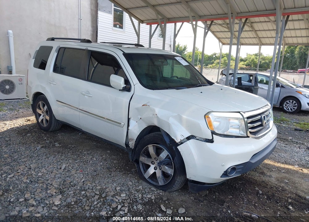 2013 HONDA PILOT VIN: 5FNYF4H94DB017323