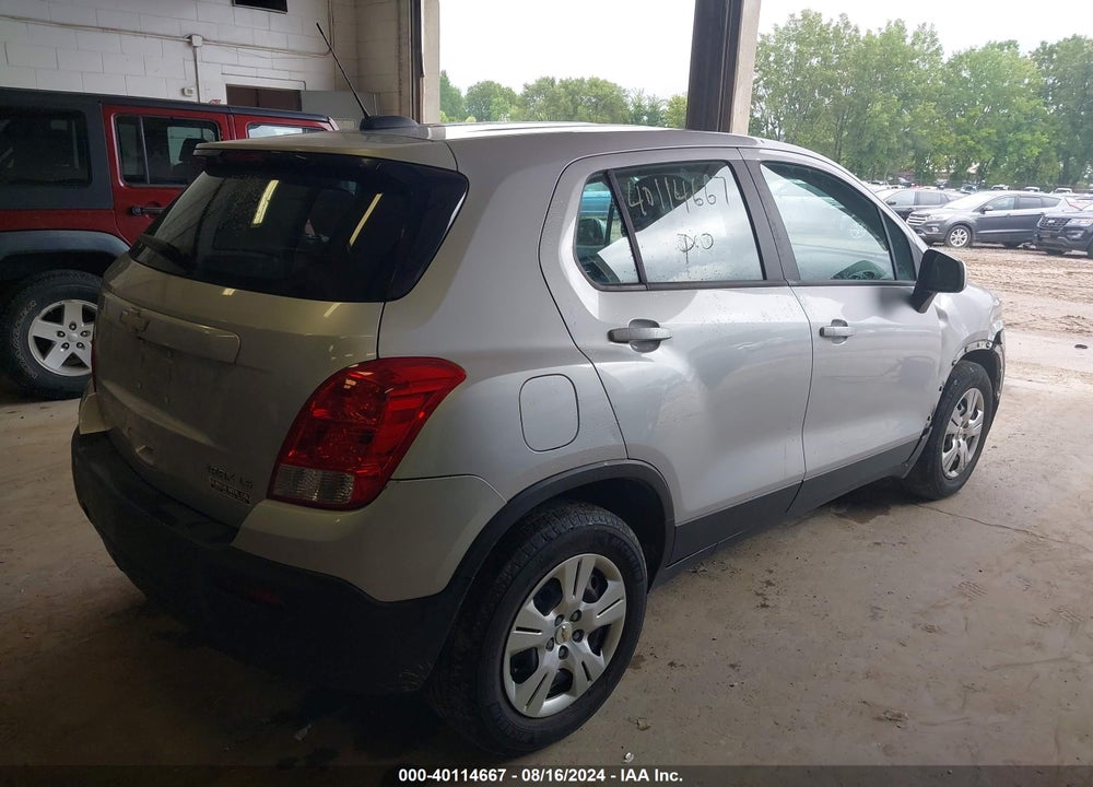 2015 CHEVROLET TRAX 1LS VIN: KL7CJKSB5FB088106