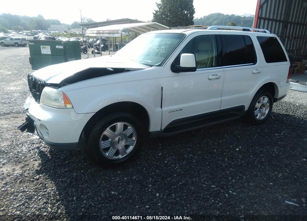 2003 LINCOLN AVIATOR VIN: 5LMEU68H13ZJ16338