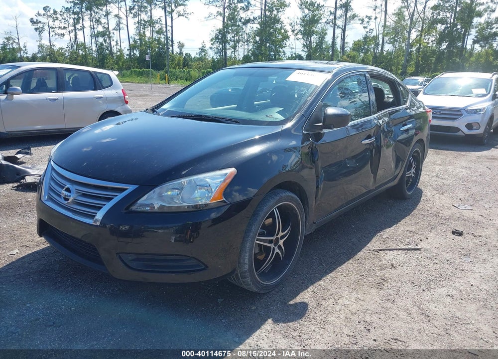 2015 NISSAN SENTRA S VIN: 3N1AB7APXFY296777