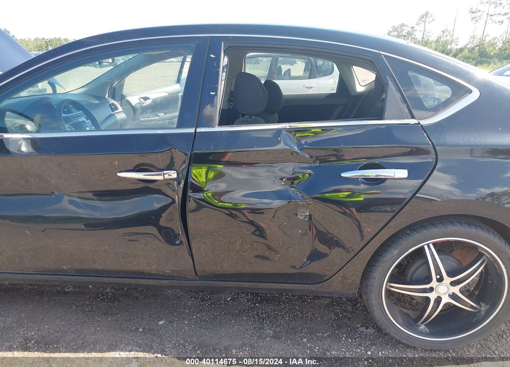 2015 NISSAN SENTRA S VIN: 3N1AB7APXFY296777