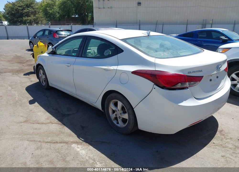2015 HYUNDAI ELANTRA SE VIN: 5NPDH4AE0FH552914