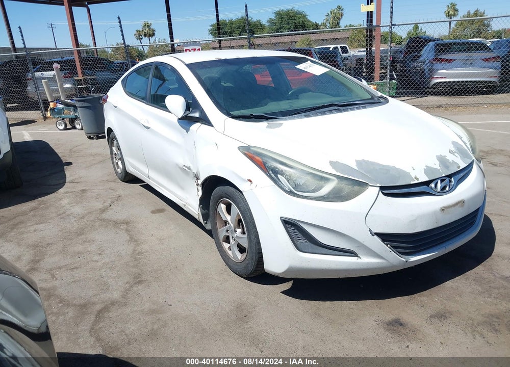 2015 HYUNDAI ELANTRA SE VIN: 5NPDH4AE0FH552914