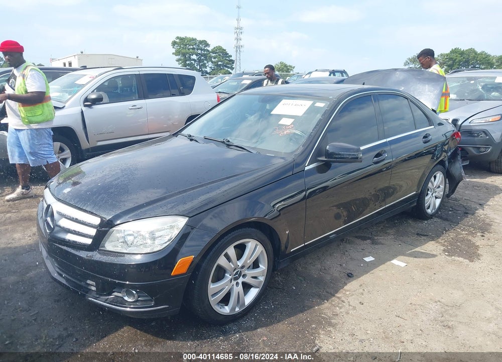 2011 MERCEDES-BENZ C 300 VIN: WDDGF5EB4BR185887