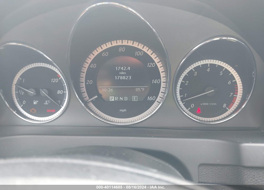 2011 MERCEDES-BENZ C 300 VIN: WDDGF5EB4BR185887