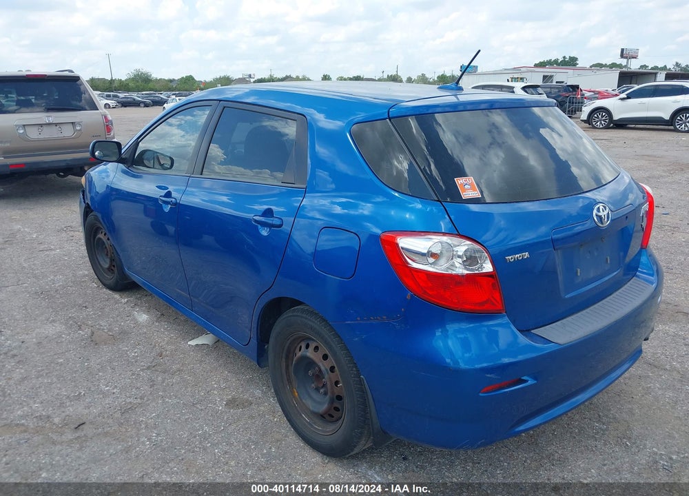 2009 TOYOTA MATRIX VIN: 2T1KU40EX9C057342