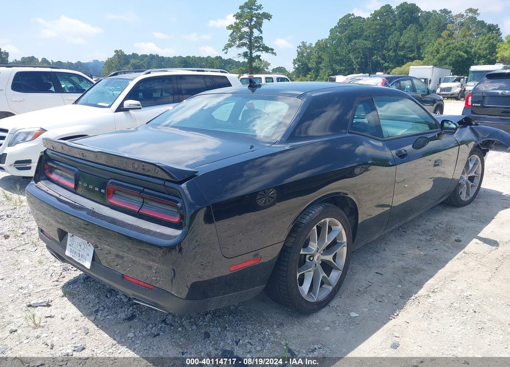 2022 DODGE CHALLENGER GT VIN: 2C3CDZJG3NH247277
