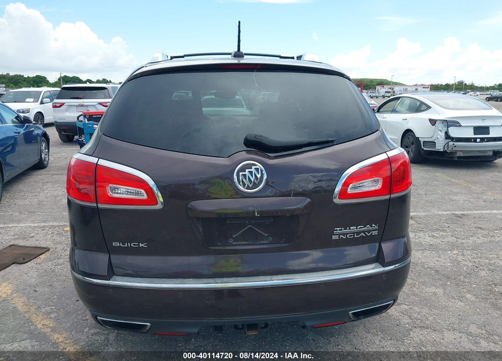 2016 BUICK ENCLAVE PREMIUM VIN: 5GAKRCKD7GJ161743