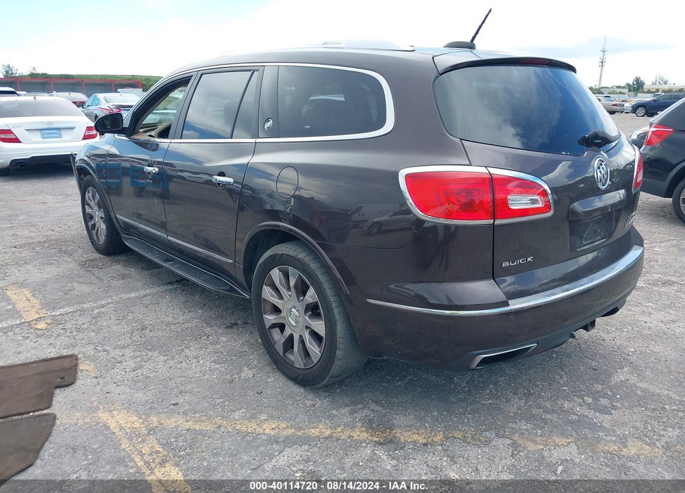 2016 BUICK ENCLAVE PREMIUM VIN: 5GAKRCKD7GJ161743
