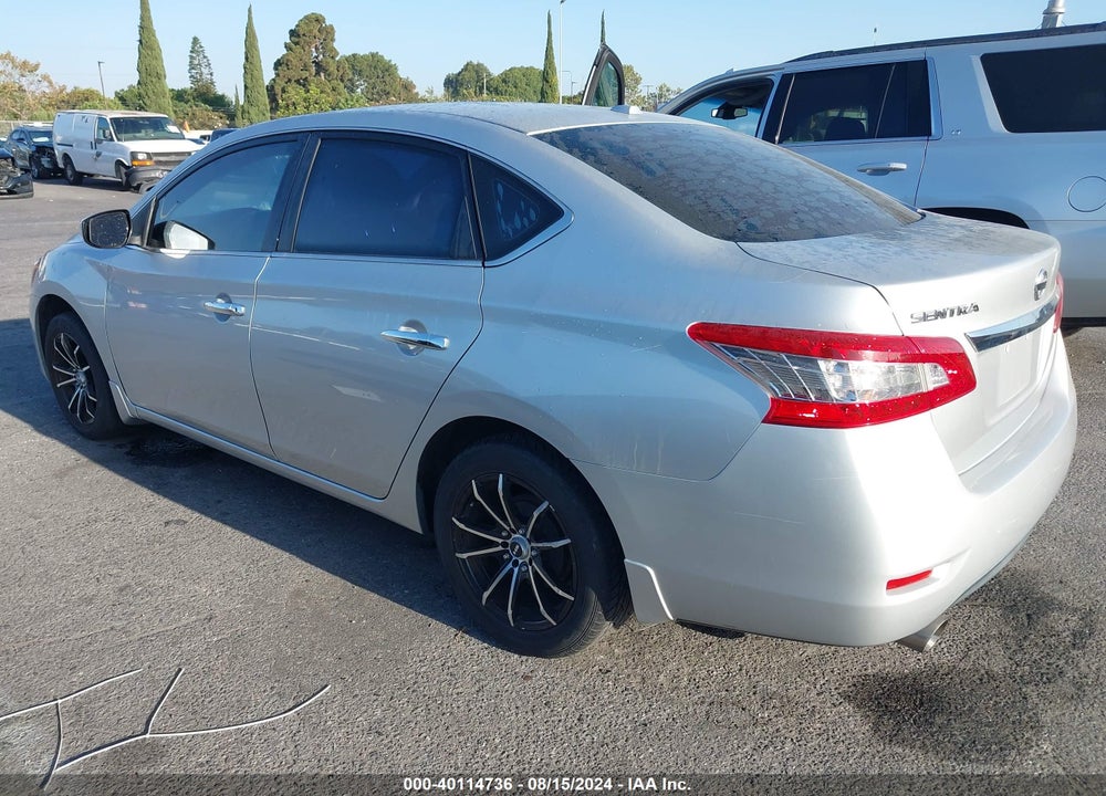 2015 NISSAN SENTRA SV VIN: 3N1AB7AP7FL693960