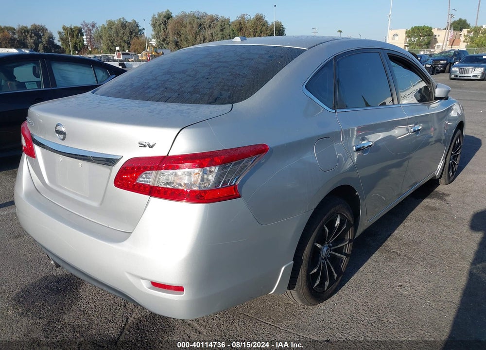 2015 NISSAN SENTRA SV VIN: 3N1AB7AP7FL693960