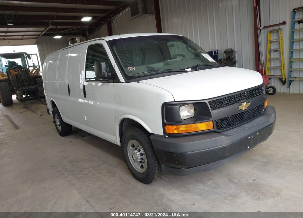 2017 CHEVROLET EXPRESS 2500 WORK VAN VIN: 1GCWGAFF4H1136287