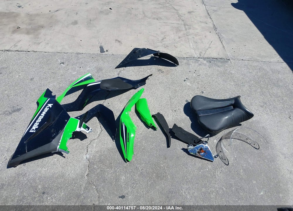 2015 KAWASAKI ZX636 E VIN: JKBZXJE1XFA014328