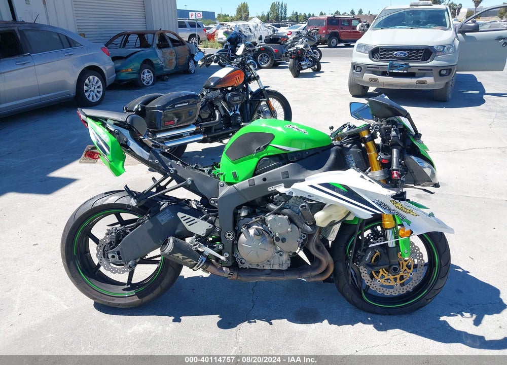2015 KAWASAKI ZX636 E VIN: JKBZXJE1XFA014328