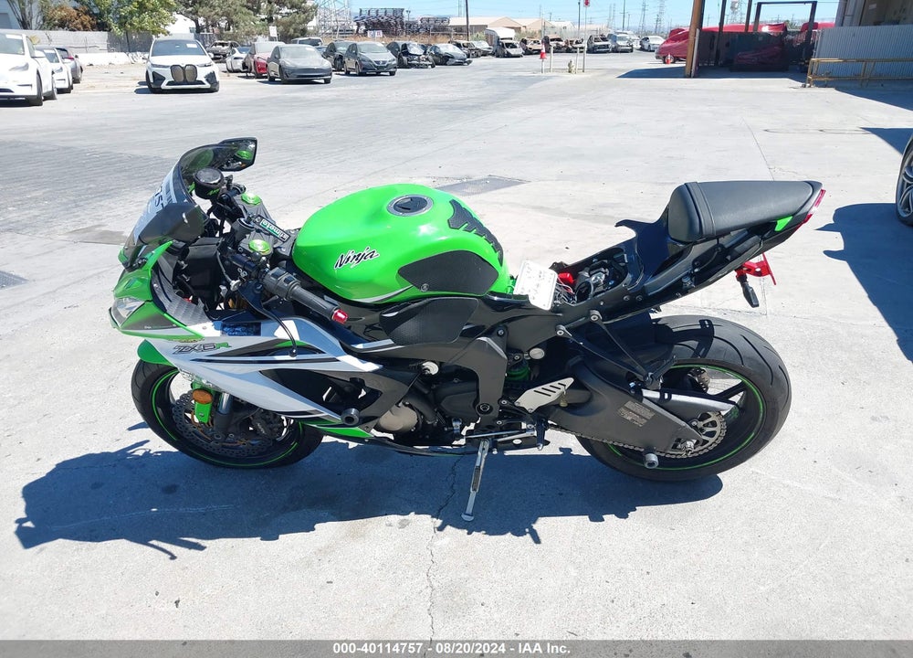 2015 KAWASAKI ZX636 E VIN: JKBZXJE1XFA014328