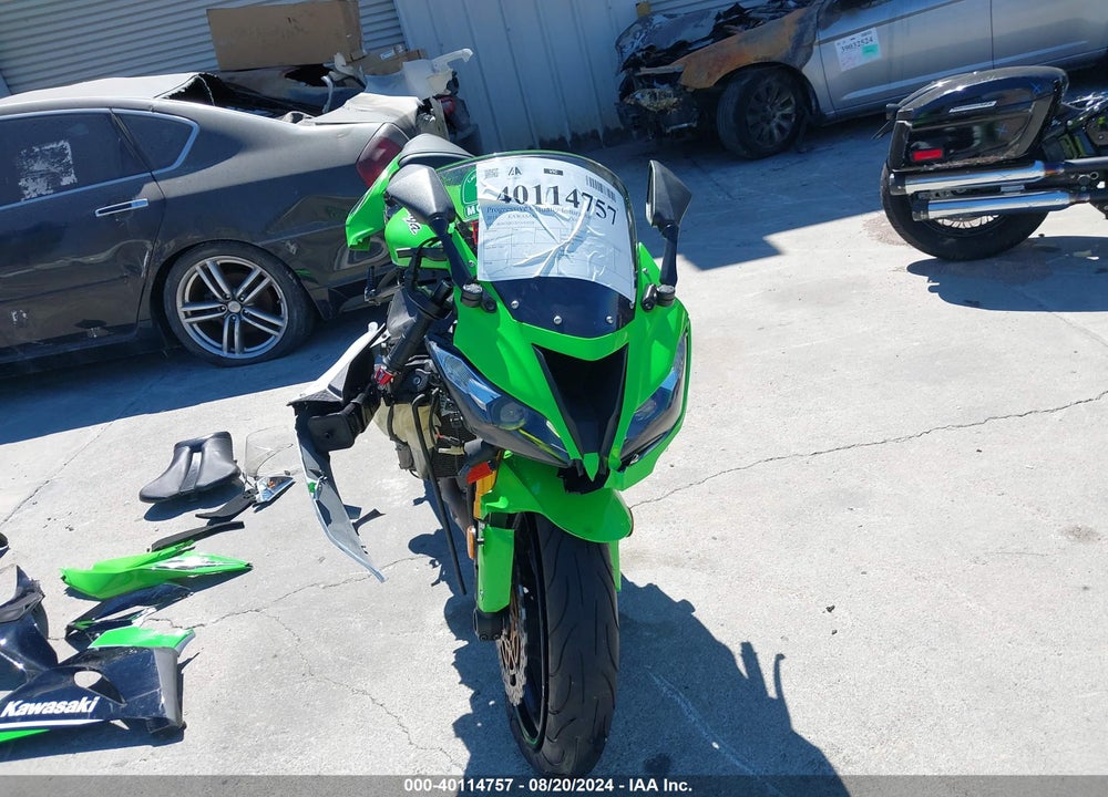 2015 KAWASAKI ZX636 E VIN: JKBZXJE1XFA014328