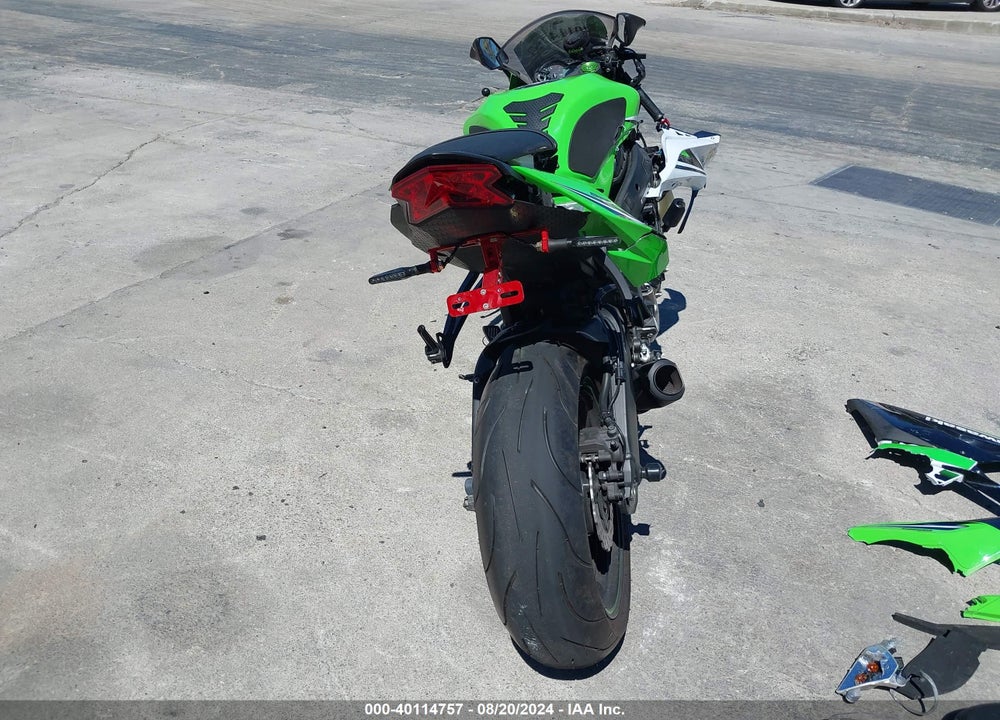 2015 KAWASAKI ZX636 E VIN: JKBZXJE1XFA014328