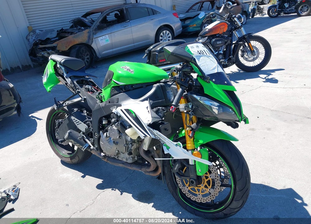 2015 KAWASAKI ZX636 E VIN: JKBZXJE1XFA014328