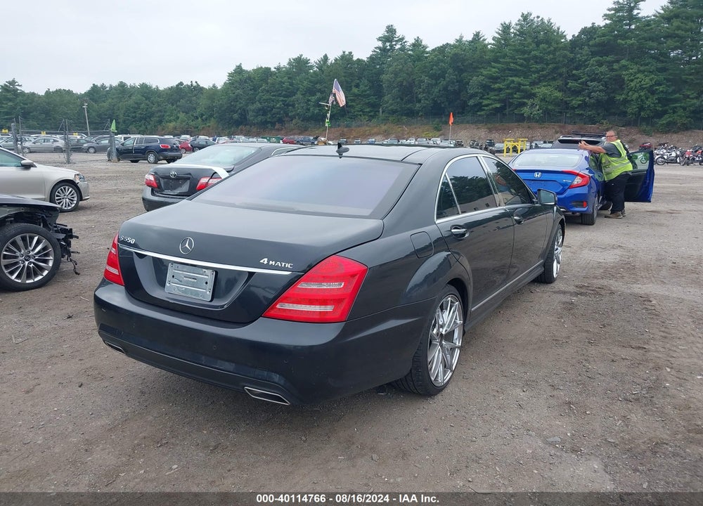 2013 MERCEDES-BENZ S 550 4MATIC VIN: WDDNG9EB0DA522486