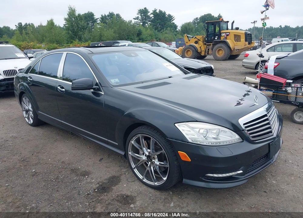2013 MERCEDES-BENZ S 550 4MATIC VIN: WDDNG9EB0DA522486