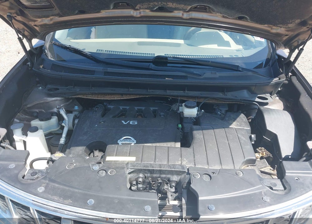 2012 NISSAN MURANO SL VIN: JN8AZ1MW4CW232007
