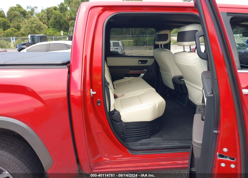 2023 TOYOTA TUNDRA CREWMAX PLATINUM/CREWMAX 1794 VIN: 5TFMC5AB5PX002608