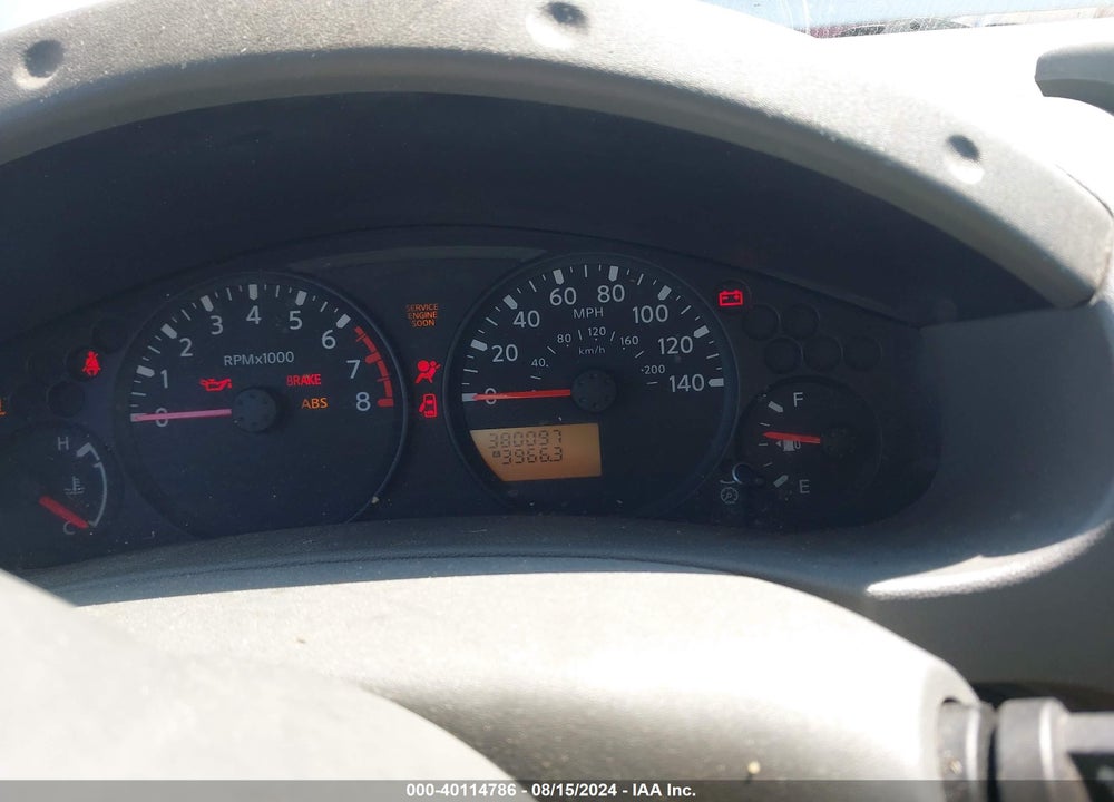 2005 NISSAN FRONTIER XE VIN: 1N6BD06T95C459738