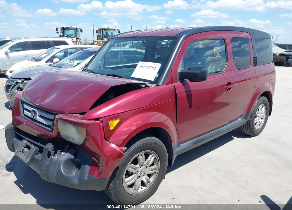2008 HONDA ELEMENT VIN: 5J6YH187X8L014334