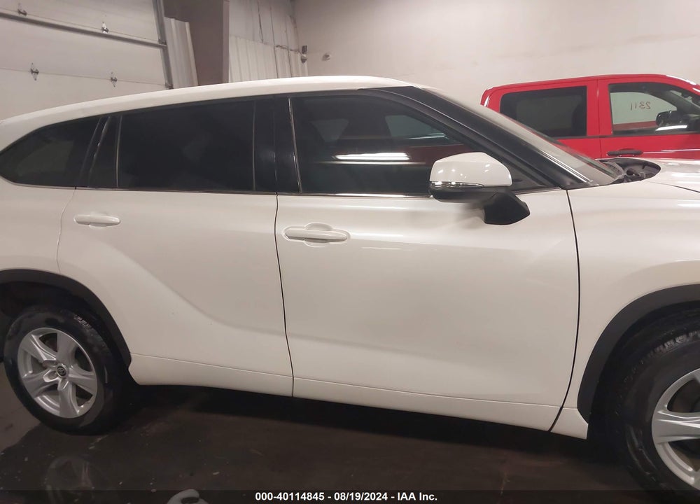 2021 TOYOTA HIGHLANDER LE VIN: 5TDZZRAH6MS050054