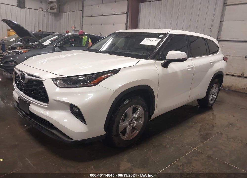 2021 TOYOTA HIGHLANDER LE VIN: 5TDZZRAH6MS050054