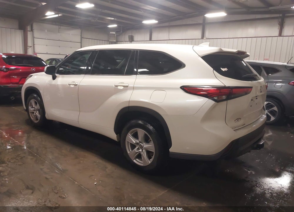 2021 TOYOTA HIGHLANDER LE VIN: 5TDZZRAH6MS050054
