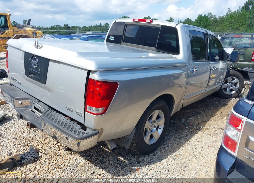 2006 NISSAN TITAN SE VIN: 1N6BA07B16N573267