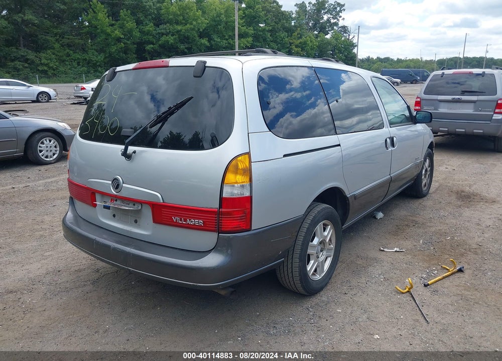 2002 MERCURY VILLAGER SPORT VIN: 4M2ZV12T82DJ13240