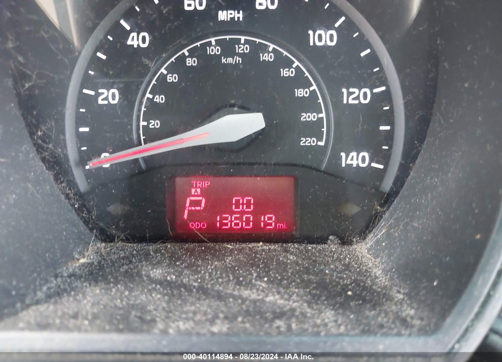 2013 KIA RIO LX VIN: KNADM4A38D6295239