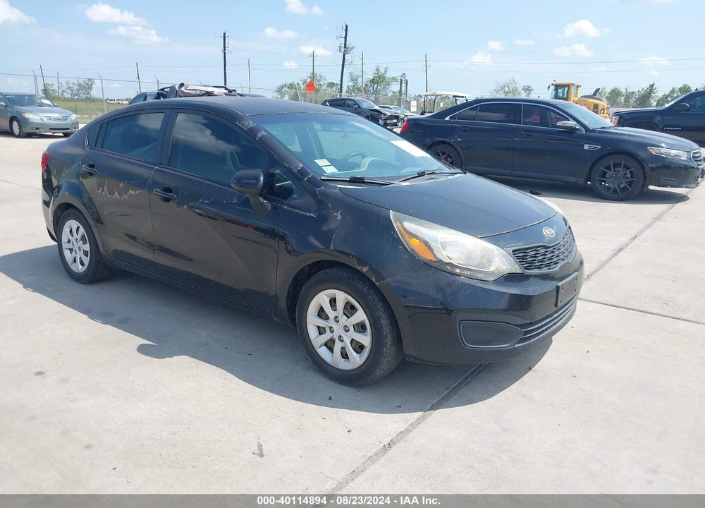 2013 KIA RIO LX VIN: KNADM4A38D6295239