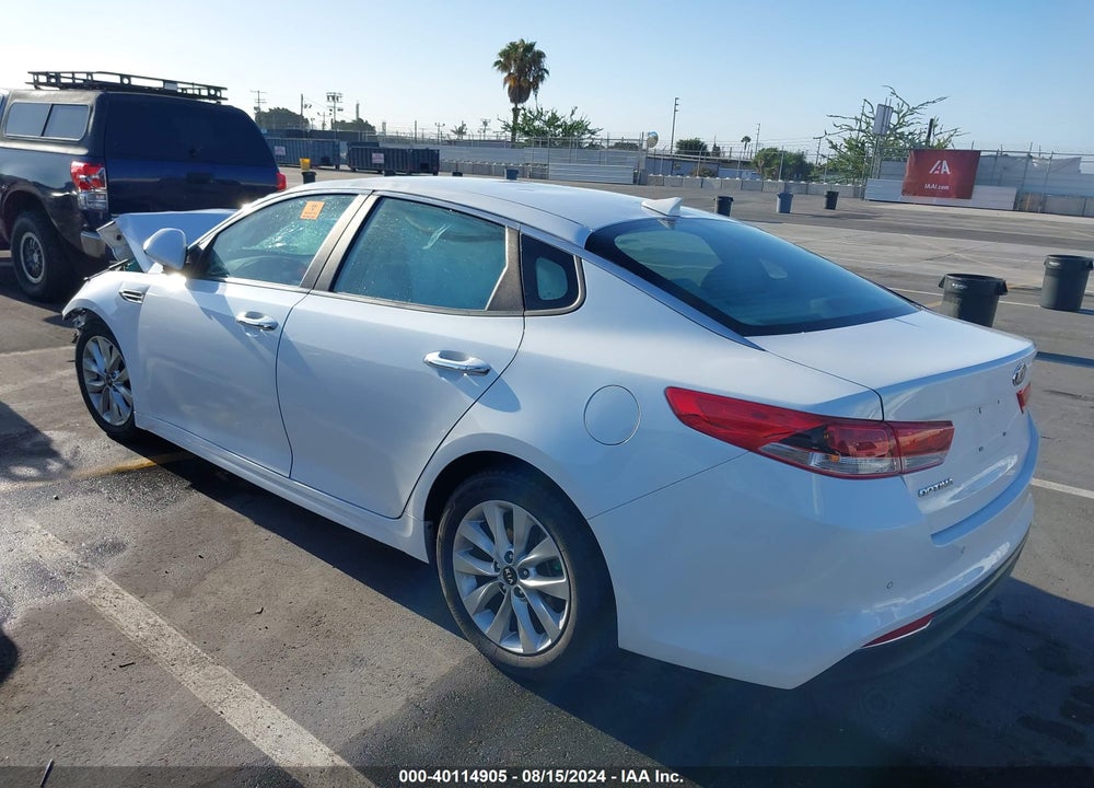 2018 KIA OPTIMA LX VIN: 5XXGT4L36JG253374