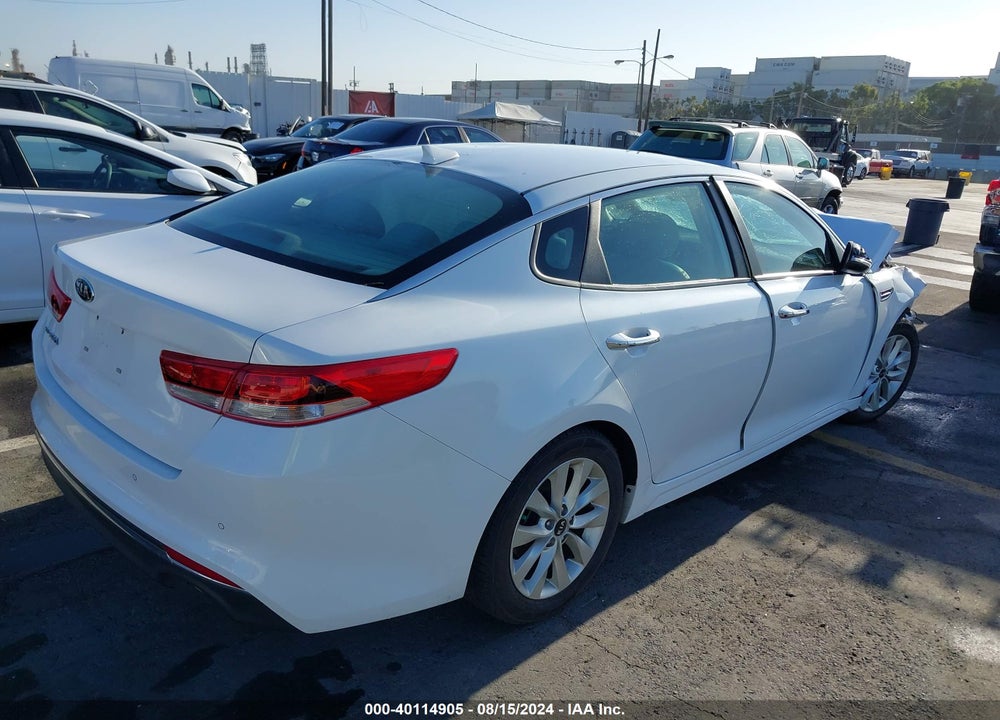 2018 KIA OPTIMA LX VIN: 5XXGT4L36JG253374